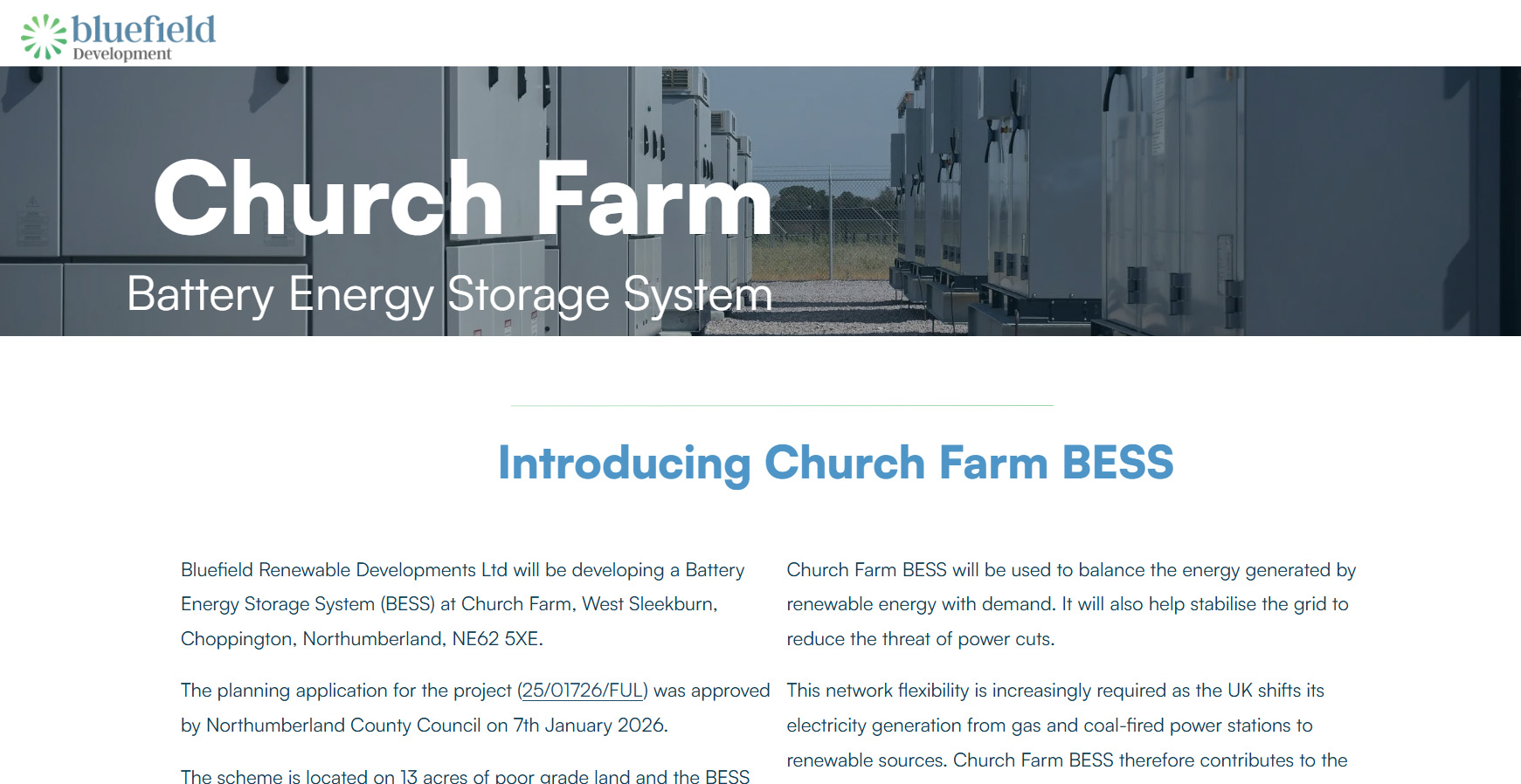 Church Farm BESS